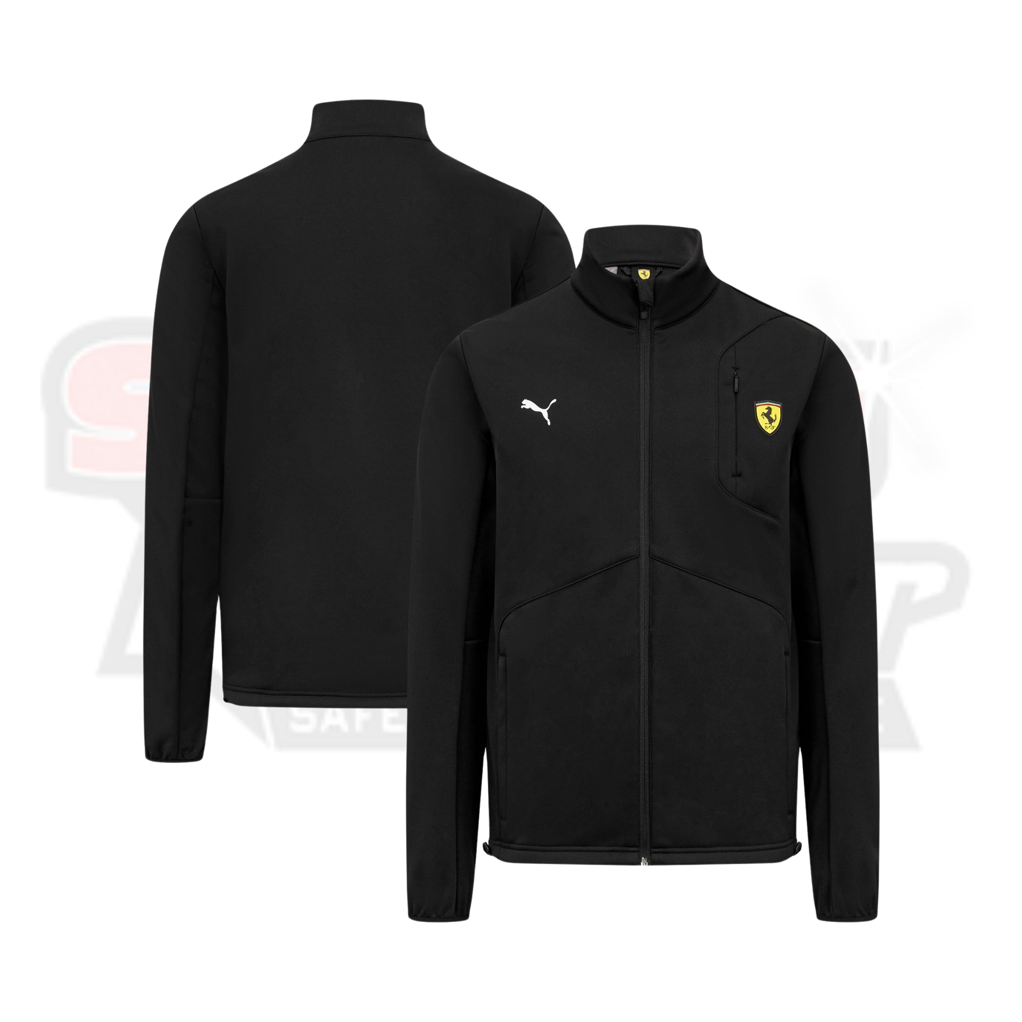 Scuderia Ferrari Puma Softshell Jacket - Black