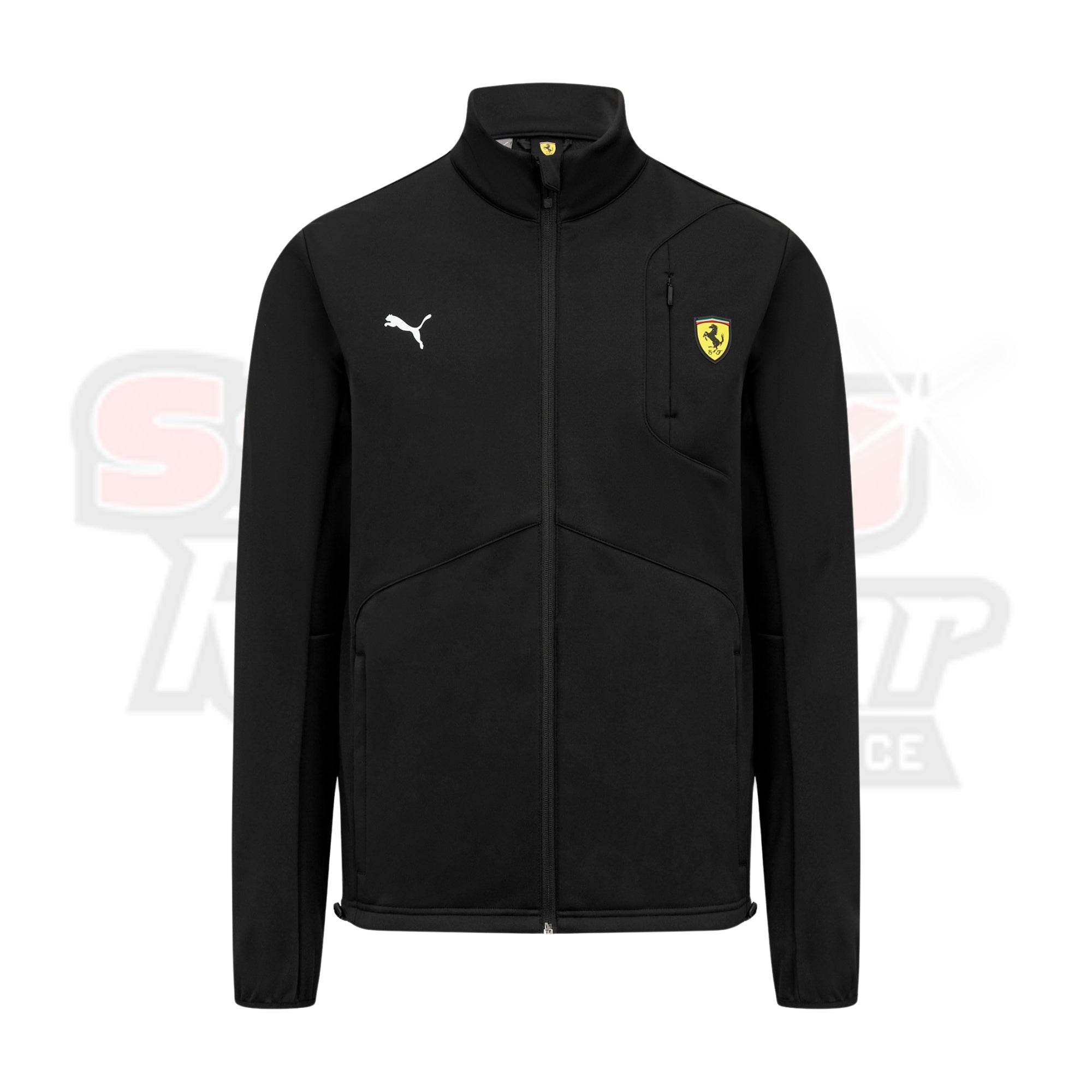 Scuderia Ferrari Puma Softshell Jacket - Black