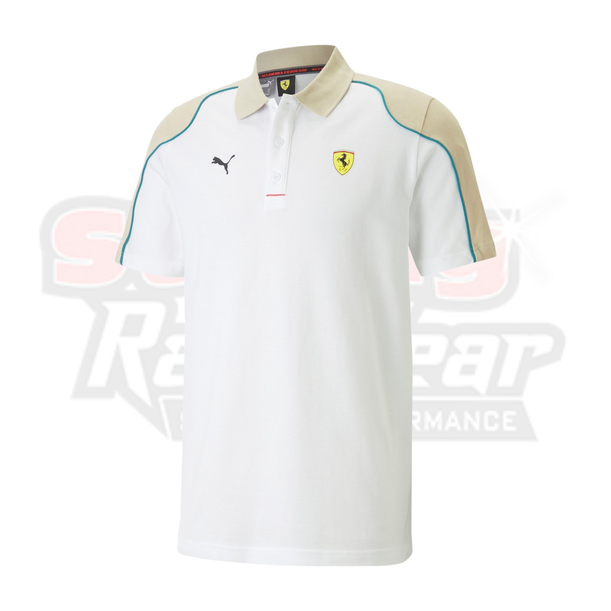 Scuderia Ferrari Race Polo by Puma - White