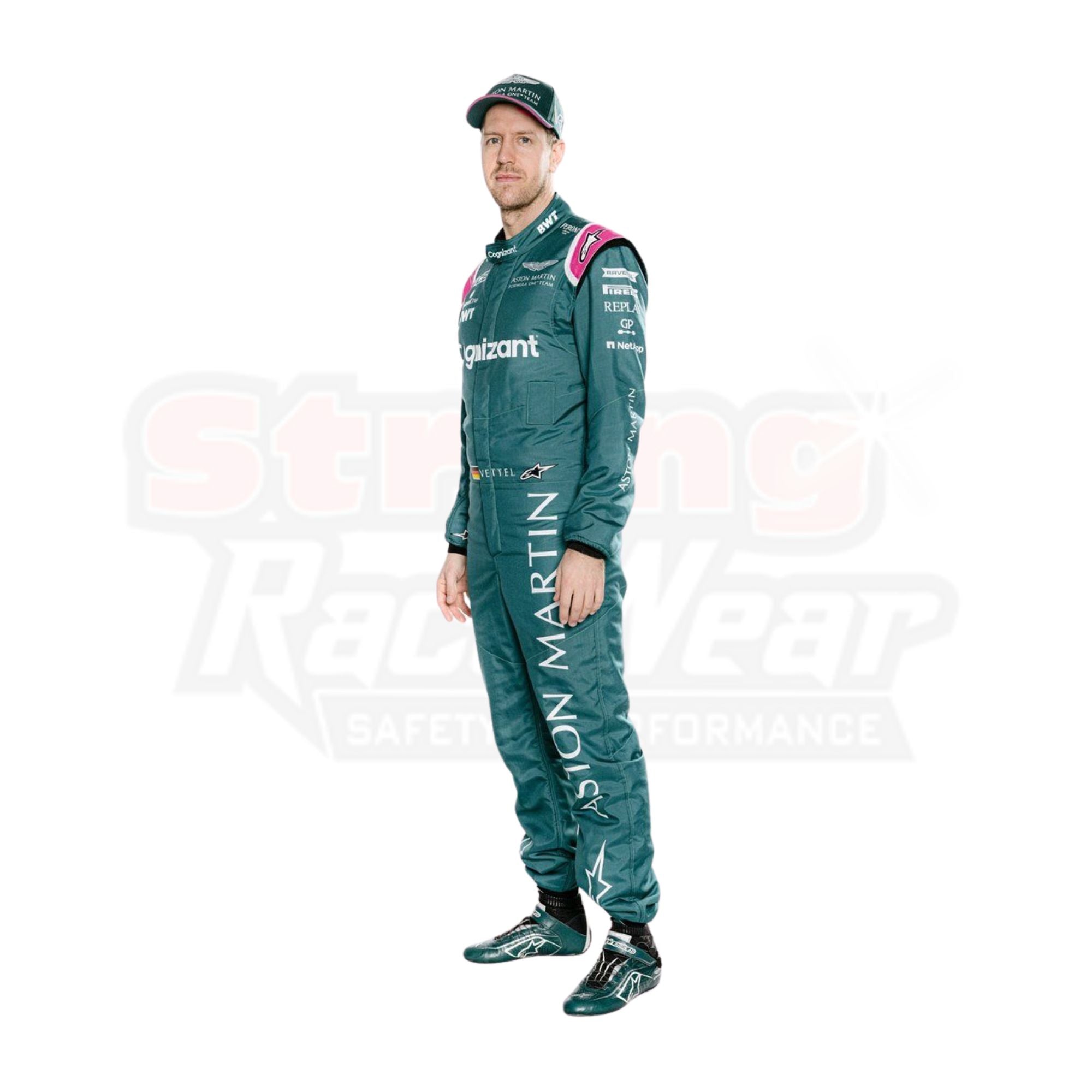 Sebastian Vettel Aston Martin F1 drivers 2021 Race Suit