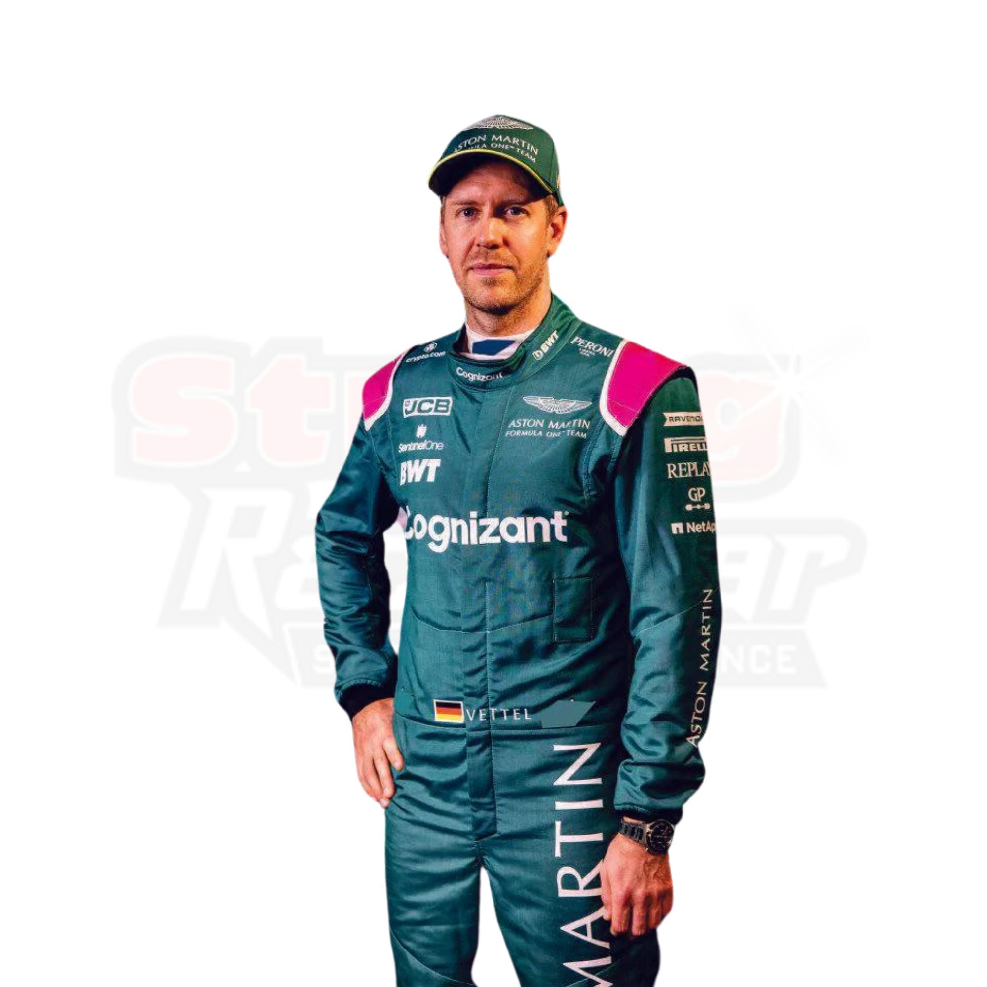 Sebastian Vettel Aston Martin F1 drivers 2021 Race Suit