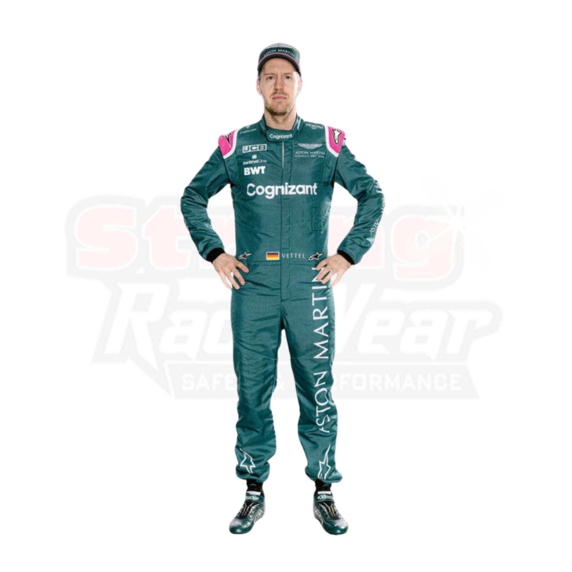 Sebastian Vettel Aston Martin F1 drivers 2021 Race Suit