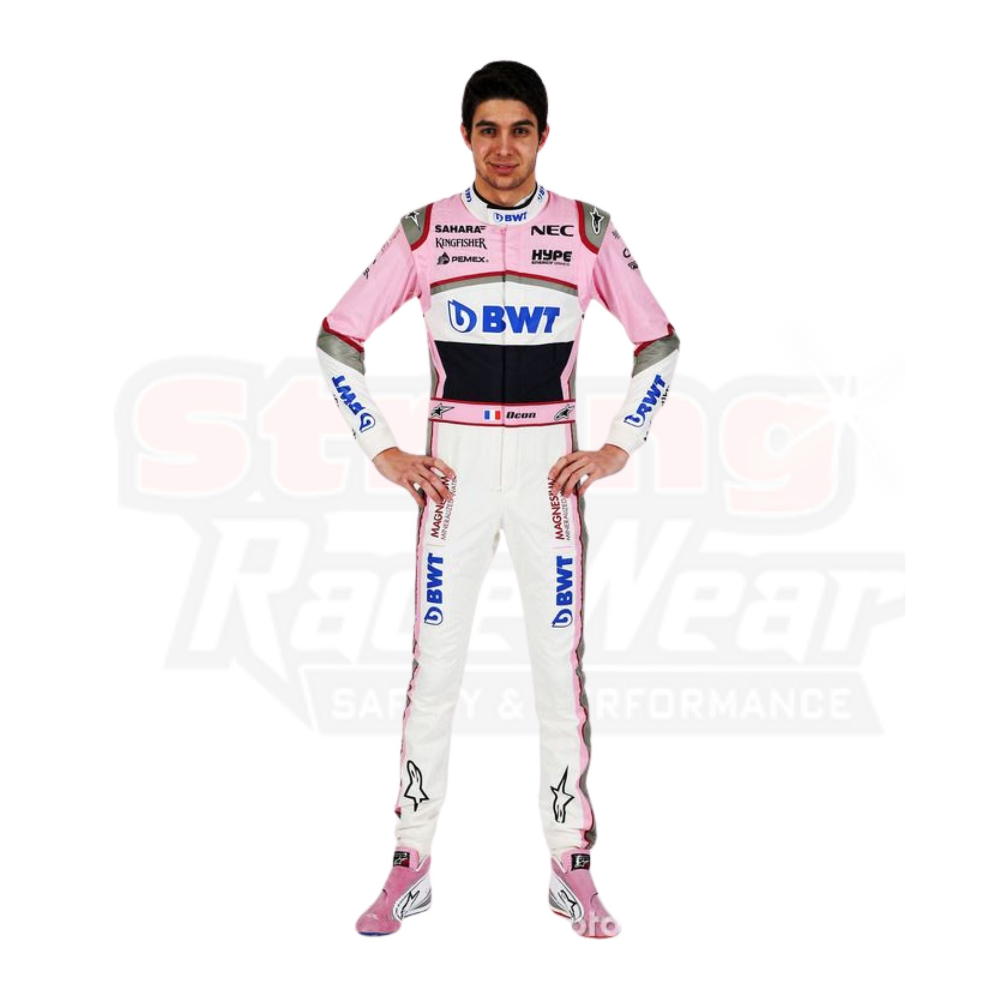 Esteban Ocon 2018 Race Suit BWT F1 Team