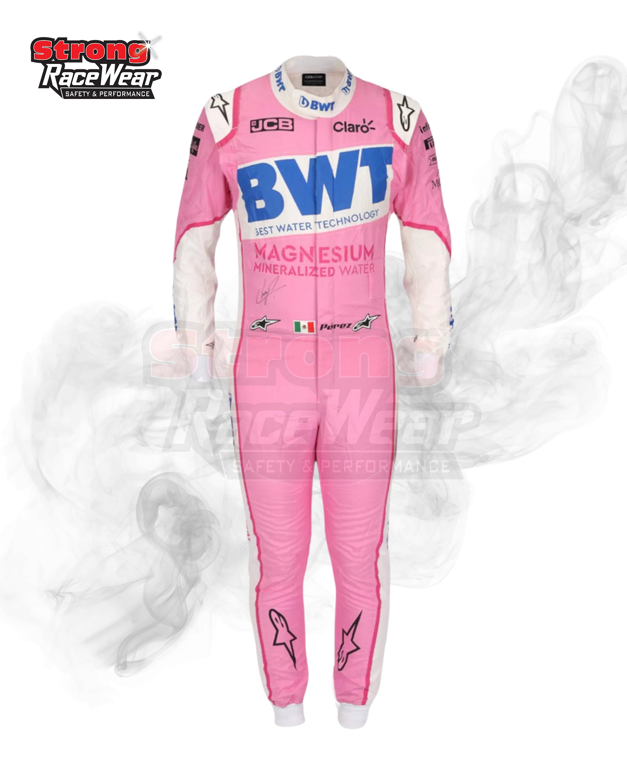 Sergio Perez 2020 BWT Racing Point F1 Team Race Suit