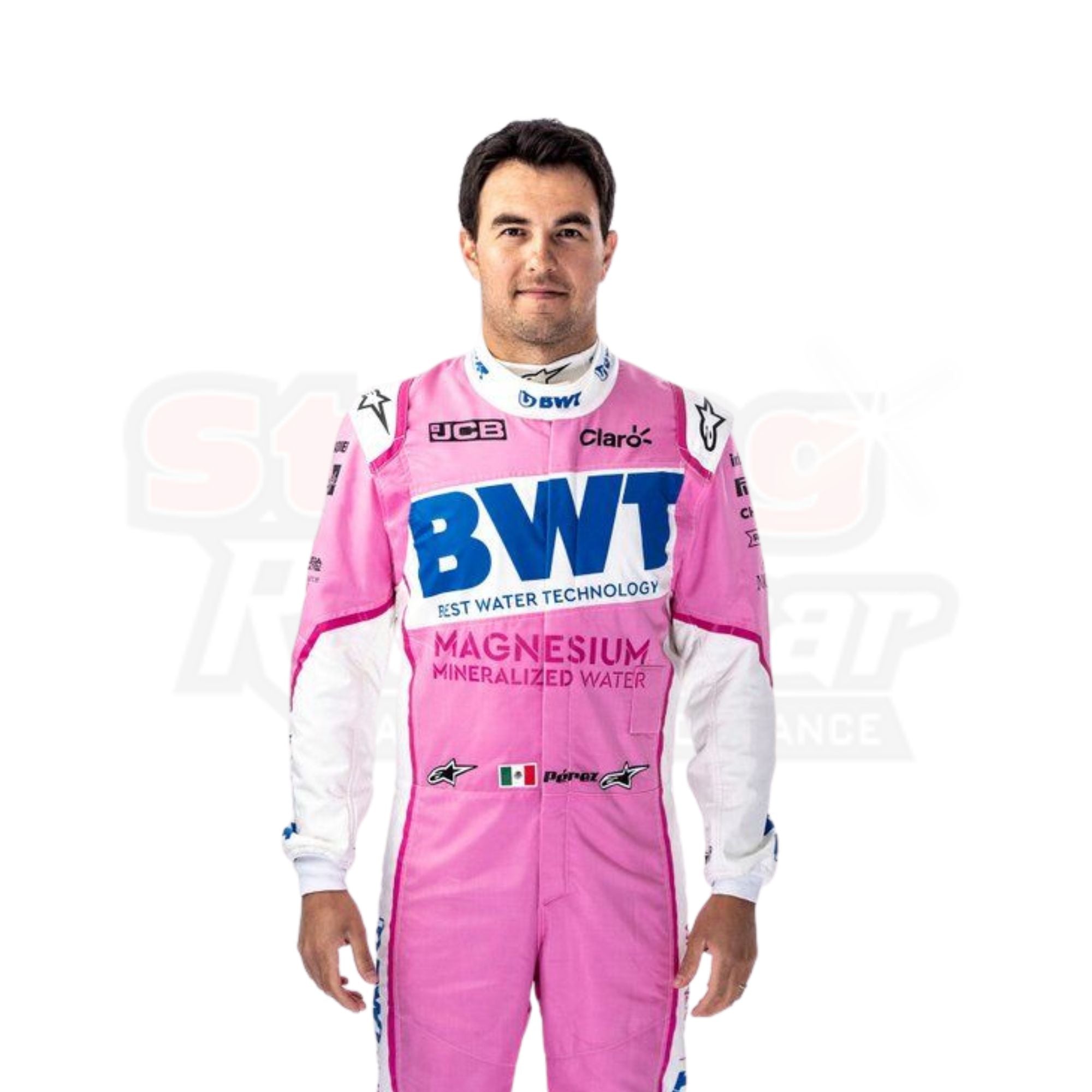 SergioPerez2020BWTRacingPointF1TeamRaceSuit