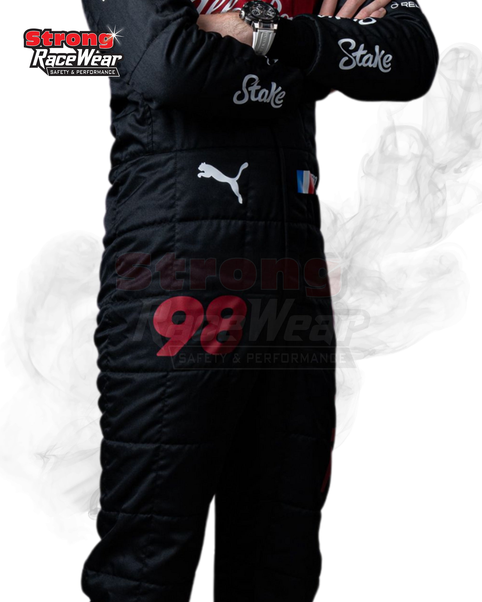  THEO POURCHAIR 2023 ALFA ROMEO F1 TEAM RACE SUIT