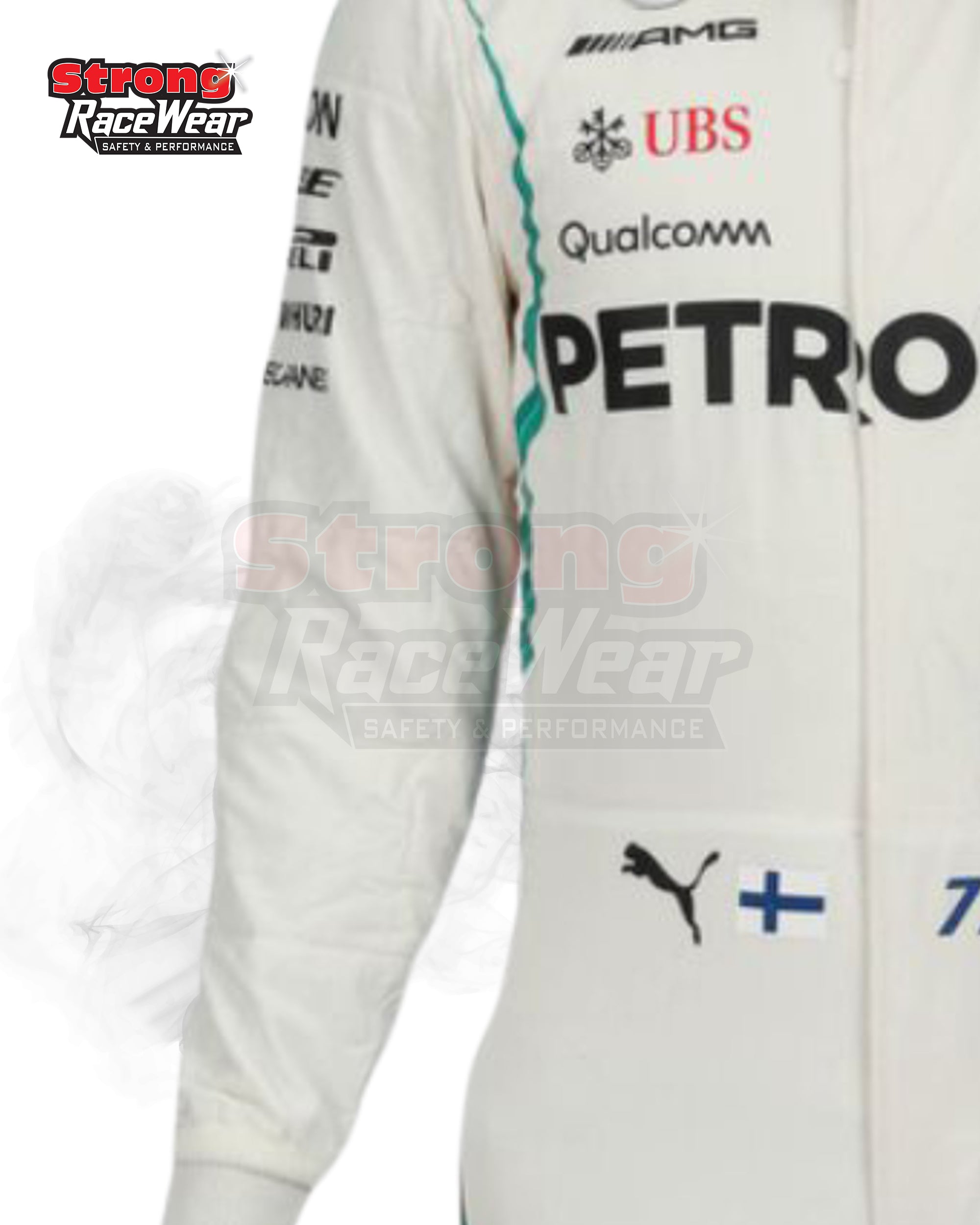 Vallteri Bottas 2018 Race AMG Petronas F1 Race Suit