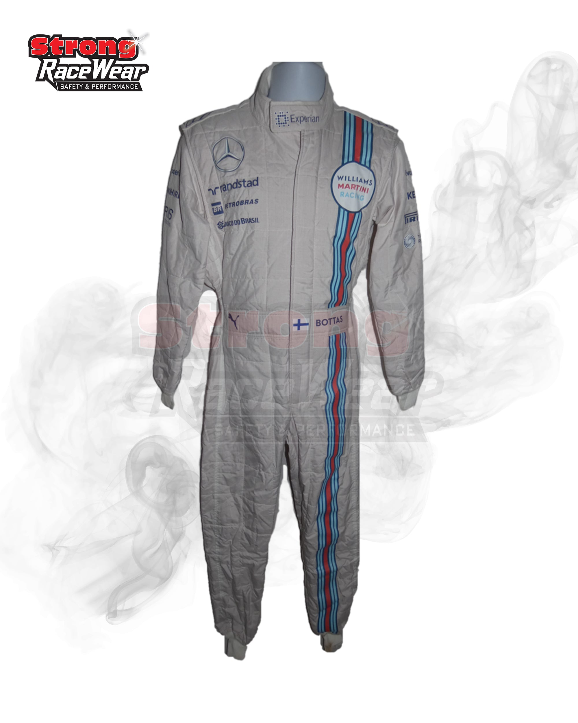 Valtteri Bottas 2014 Williams Martini Race Suit Russian GP Spec