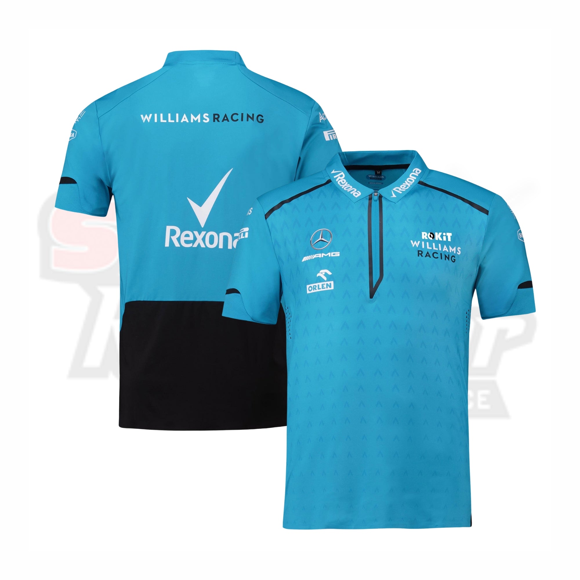 Williams Racing 2019 Team Performance Polo - Blue